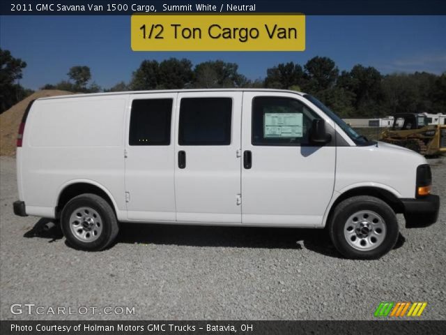 2011 GMC Savana Van 1500 Cargo in Summit White