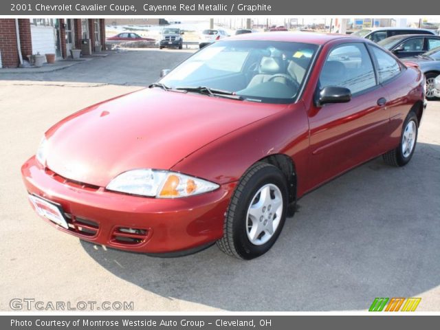 2001 Chevrolet Cavalier Coupe in Cayenne Red Metallic