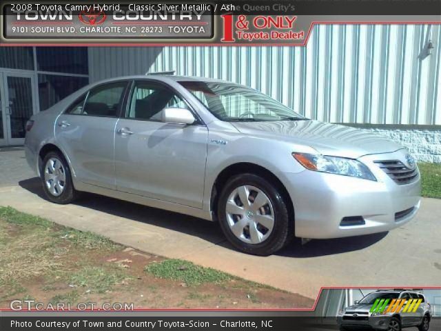 2008 Toyota Camry Hybrid in Classic Silver Metallic