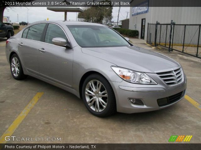 2011 Hyundai Genesis 3.8 Sedan in Titanium Gray Metallic