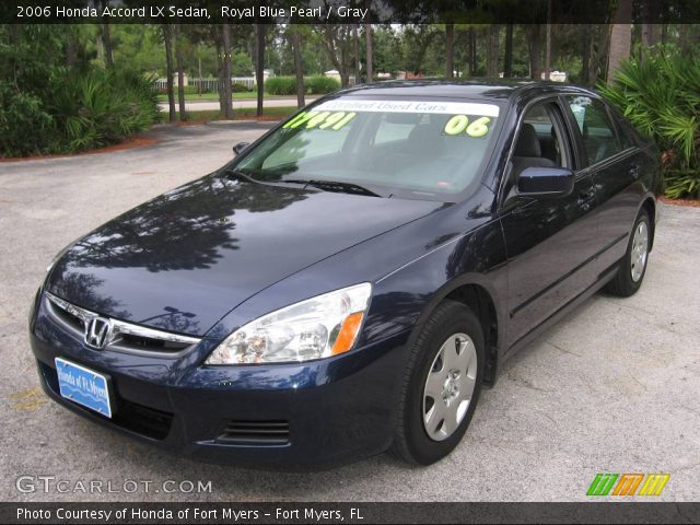 2006 Honda Accord LX Sedan in Royal Blue Pearl