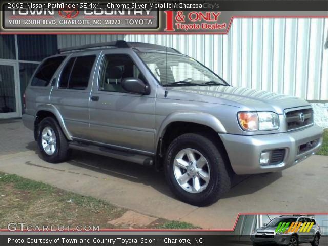 2003 Nissan Pathfinder SE 4x4 in Chrome Silver Metallic