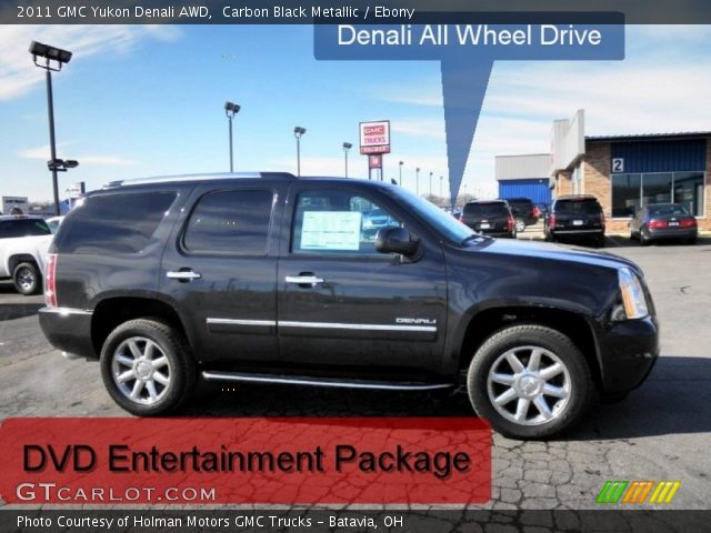 2011 GMC Yukon Denali AWD in Carbon Black Metallic