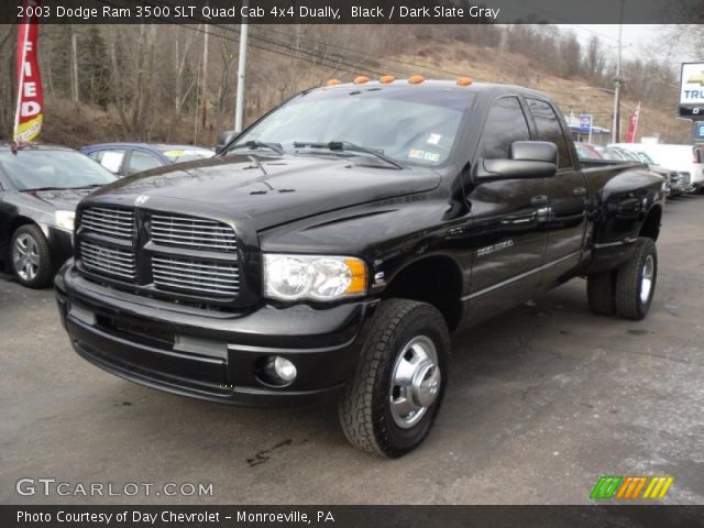 2003 Dodge Ram 3500 SLT Quad Cab 4x4 Dually in Black