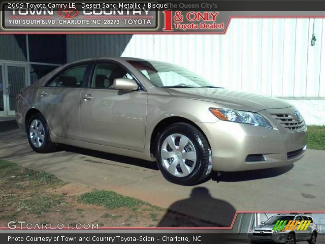 2009 Toyota Camry LE in Desert Sand Metallic