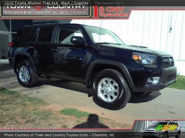 2010 Toyota 4Runner Trail 4x4 in Black