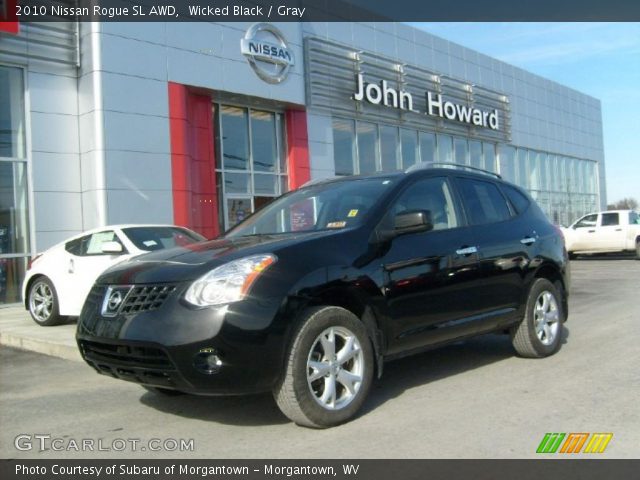 2010 Nissan Rogue SL AWD in Wicked Black