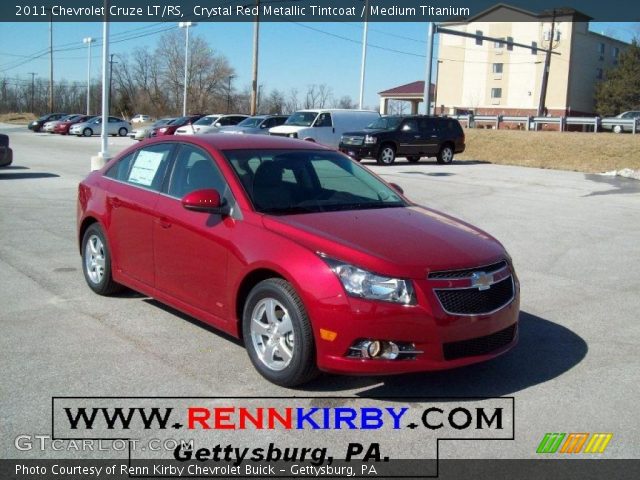 2011 Chevrolet Cruze LT/RS in Crystal Red Metallic Tintcoat