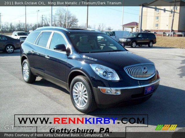 2011 Buick Enclave CXL in Ming Blue Metallic