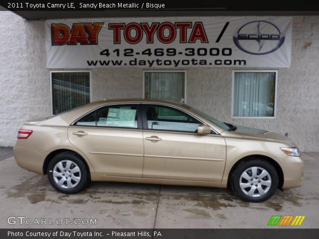 2011 Toyota Camry LE in Sandy Beach Metallic