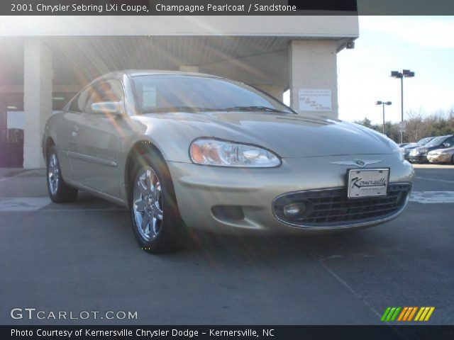 2001 Chrysler Sebring LXi Coupe in Champagne Pearlcoat
