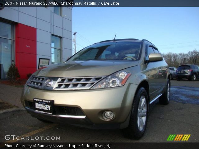 2007 Nissan Murano SL AWD in Chardonnay Metallic