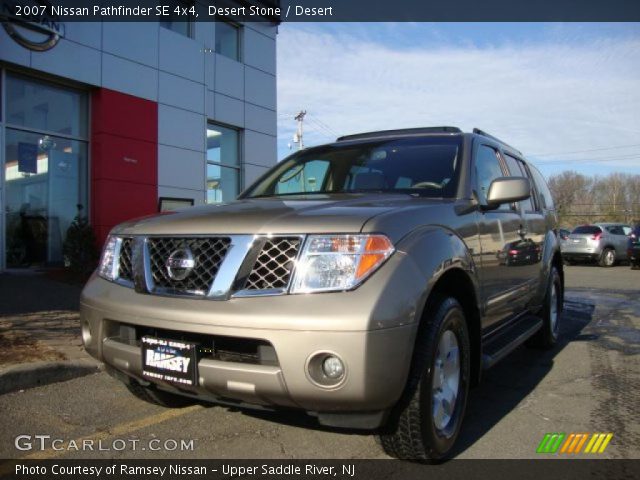 2007 Nissan Pathfinder SE 4x4 in Desert Stone