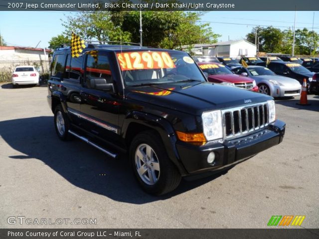 2007 Jeep Commander Limited in Black Clearcoat