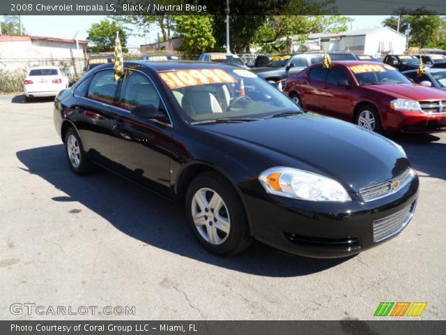 2008 Chevrolet Impala LS in Black