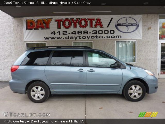 2006 Toyota Sienna LE in Blue Mirage Metallic
