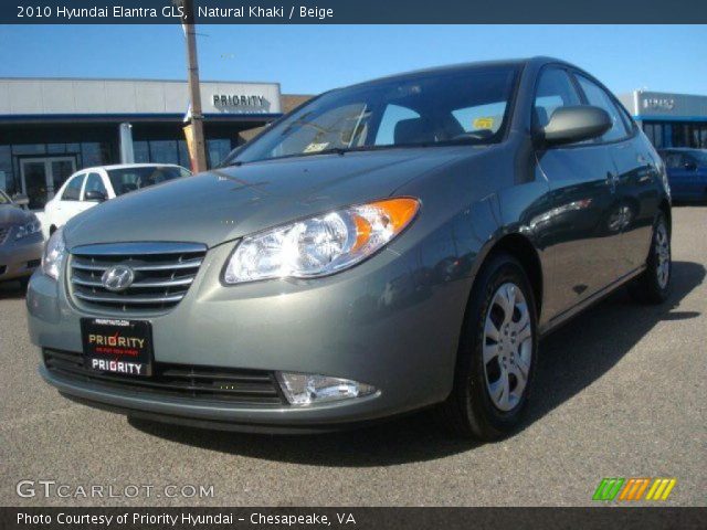 2010 Hyundai Elantra GLS in Natural Khaki