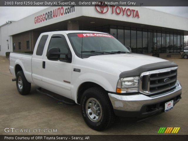 2003 Ford F250 Super Duty XL SuperCab in Oxford White
