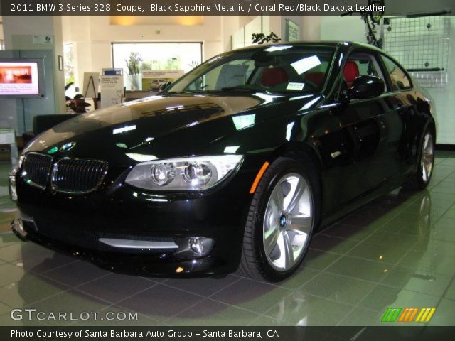 2011 BMW 3 Series 328i Coupe in Black Sapphire Metallic