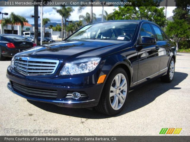2011 Mercedes-Benz C 300 Luxury in Capri Blue Metallic