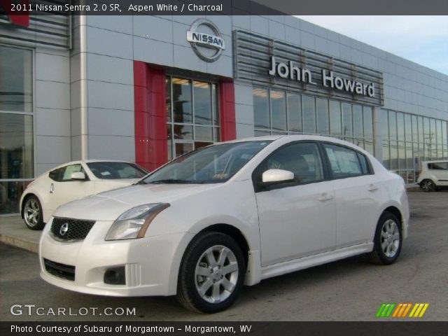 2011 Nissan Sentra 2.0 SR in Aspen White