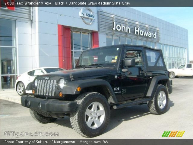 2008 Jeep Wrangler X 4x4 in Black