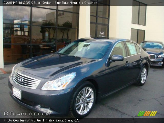 2008 Infiniti G 35 S Sport Sedan in Blue Slate Metallic