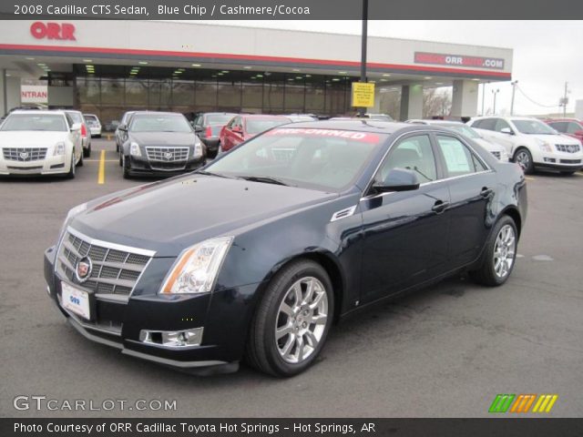 2008 Cadillac CTS Sedan in Blue Chip