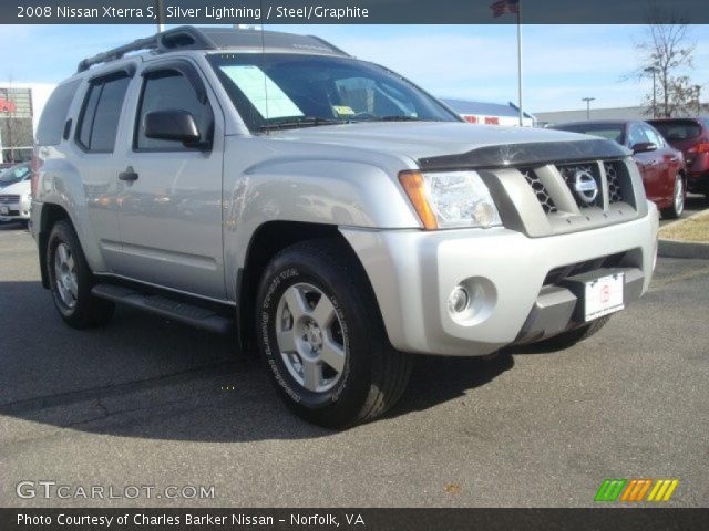 2008 Nissan Xterra S in Silver Lightning