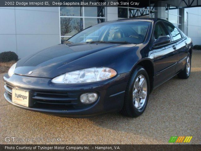 2002 Dodge Intrepid ES in Deep Sapphire Blue Pearlcoat