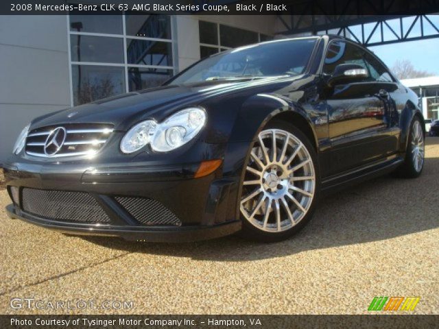2008 Mercedes-Benz CLK 63 AMG Black Series Coupe in Black