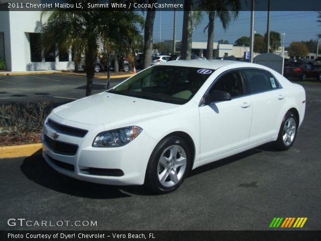 2011 Chevrolet Malibu LS in Summit White