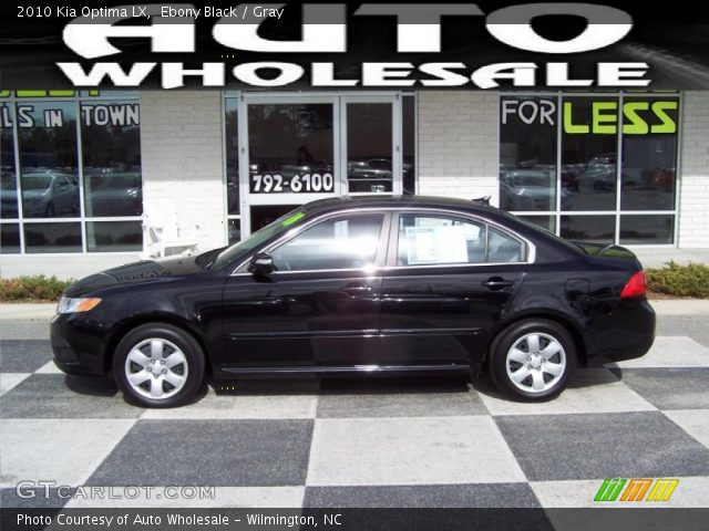 2010 Kia Optima LX in Ebony Black