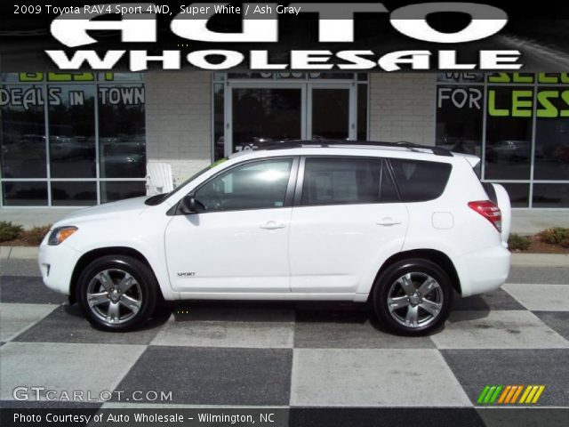 2009 Toyota RAV4 Sport 4WD in Super White
