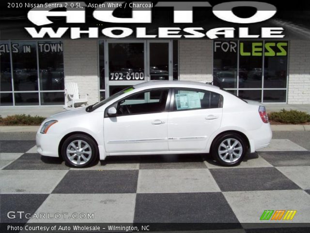 2010 Nissan Sentra 2.0 SL in Aspen White