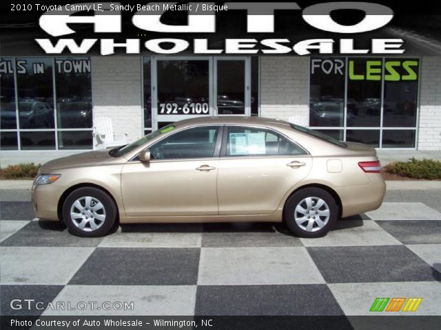 2010 Toyota Camry LE in Sandy Beach Metallic