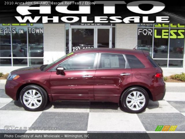 2010 Acura RDX SH-AWD in Basque Red Pearl
