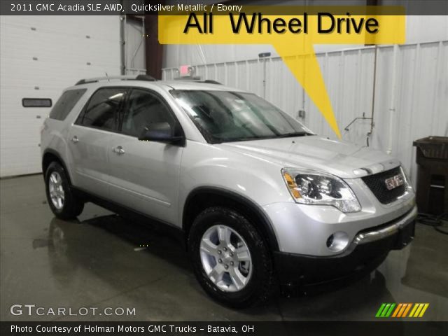2011 GMC Acadia SLE AWD in Quicksilver Metallic