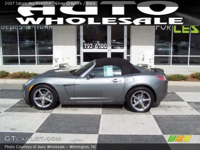 2007 Saturn Sky Roadster in Silver Graphite
