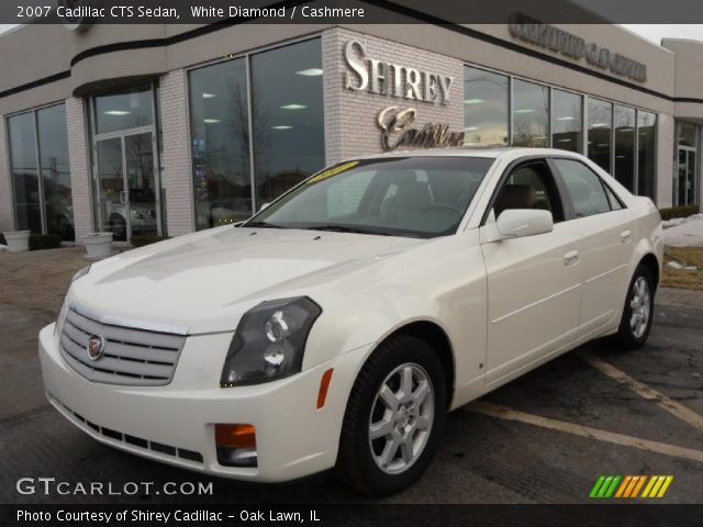 2007 Cadillac CTS Sedan in White Diamond