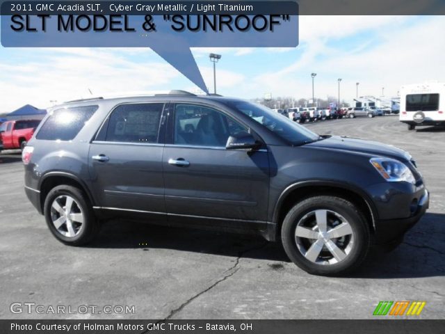 2011 GMC Acadia SLT in Cyber Gray Metallic