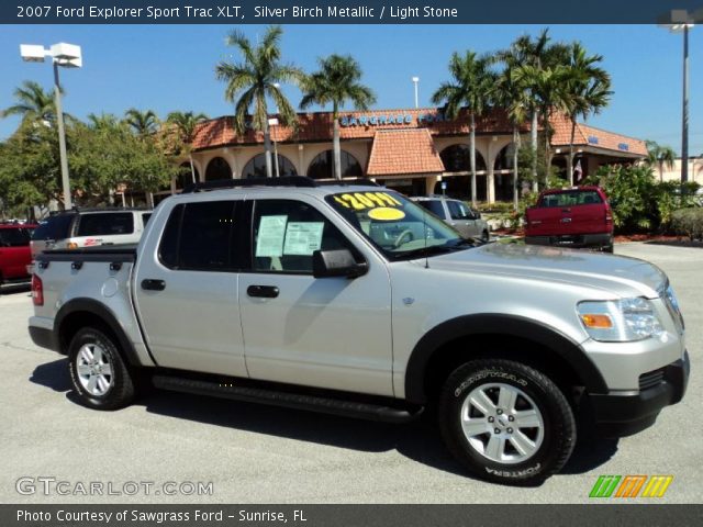 2007 Ford Explorer Sport Trac XLT in Silver Birch Metallic