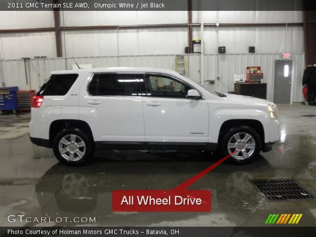 2011 GMC Terrain SLE AWD in Olympic White