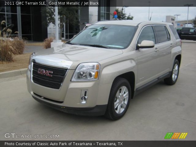 2011 GMC Terrain SLE in Gold Mist Metallic