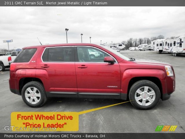 2011 GMC Terrain SLE in Merlot Jewel Metallic