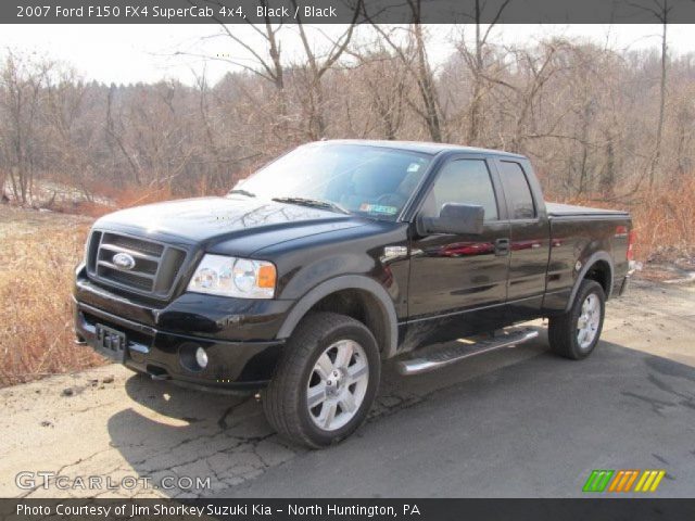 2007 Ford F150 FX4 SuperCab 4x4 in Black
