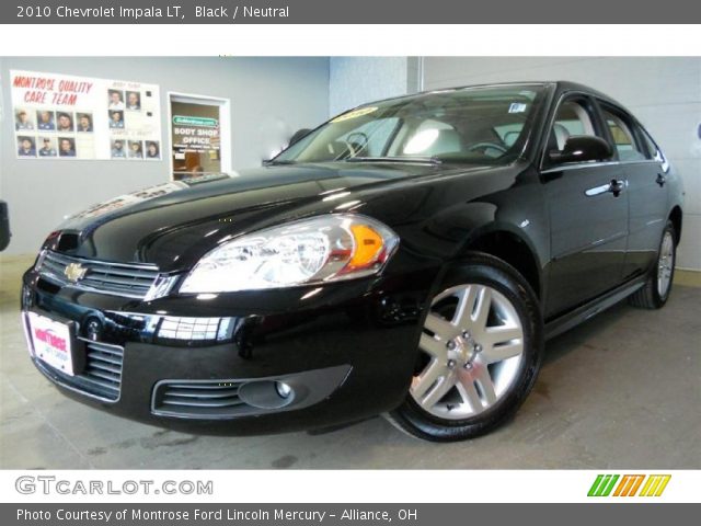 2010 Chevrolet Impala LT in Black