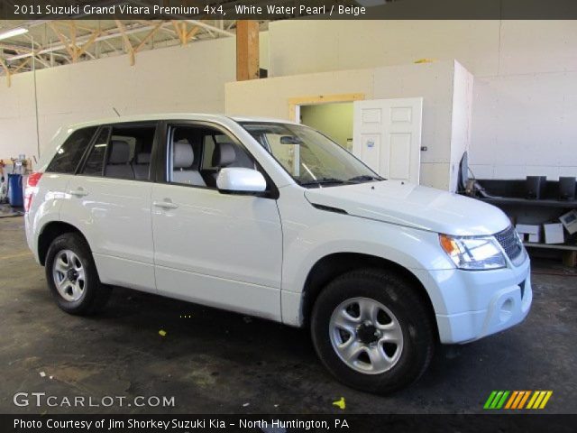 2011 Suzuki Grand Vitara Premium 4x4 in White Water Pearl