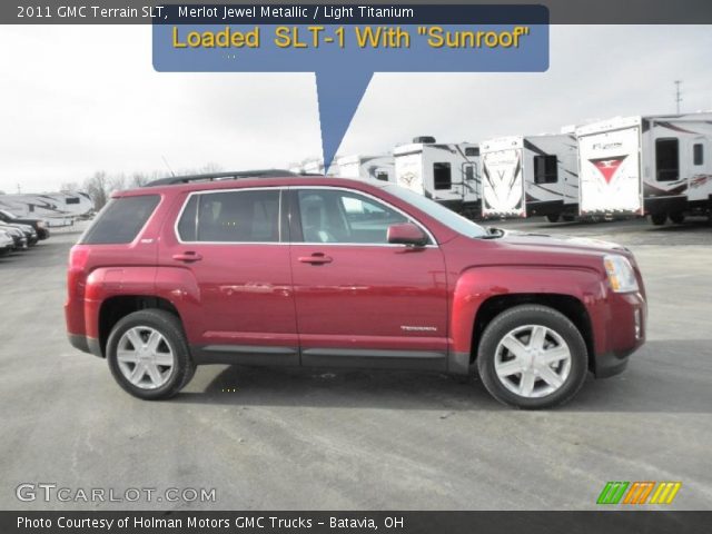 2011 GMC Terrain SLT in Merlot Jewel Metallic
