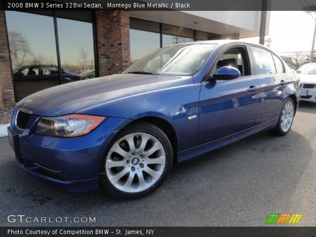 2008 BMW 3 Series 328xi Sedan in Montego Blue Metallic